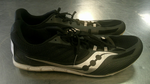 Vist Large View of Product Image Which is Used Asics Track & Field Cleats Adult Black Senior 9.5