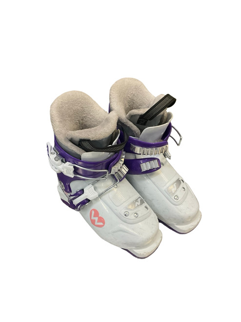 Vist Large View of Product Image Which is Used Nordica POWAH N2 Girls Snowboard Boots White Adjustable