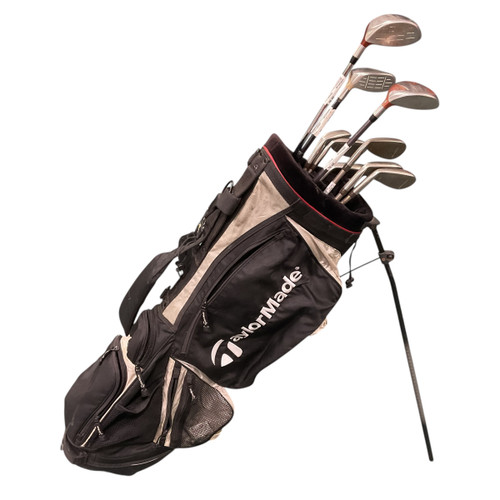 Vist Large View of Product Image Which is Used Taylormade BURNER SUPER STEEL 250 W/ BURNER IRONS Mens Package Set RH None 11 Piece