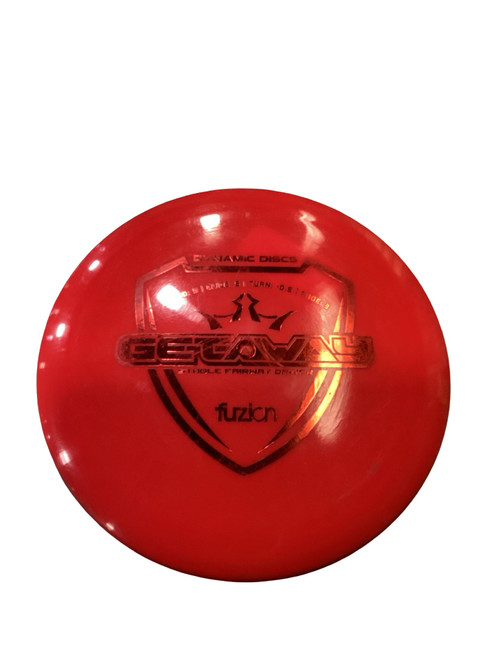 Vist Large View of Product Image Which is Used Dynamic Discs GETAWAY Disc Golf Driver Red