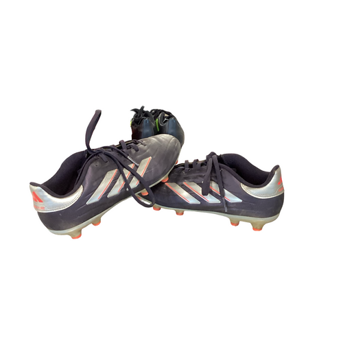 Vist Large View of Product Image Which is Used Adidas Soccer Cleats Purple Senior 5.5