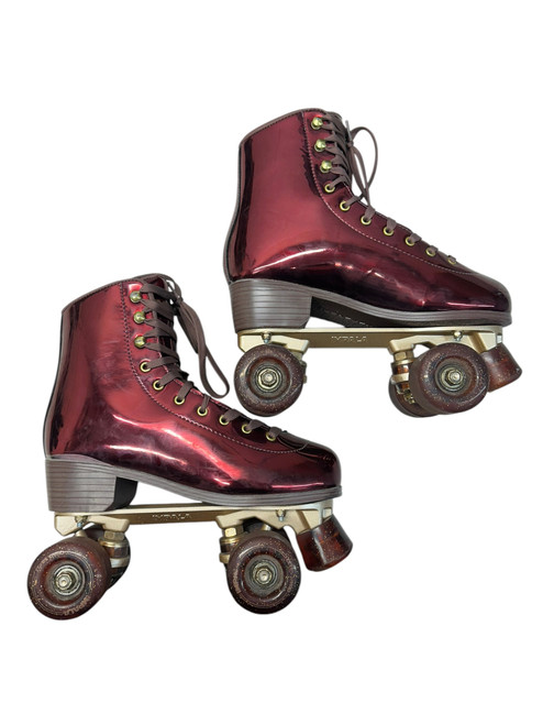 Vist Large View of Product Image Which is Used Impala QUAD SKATE Senior Roller Quad Skates Maroon Senior 8