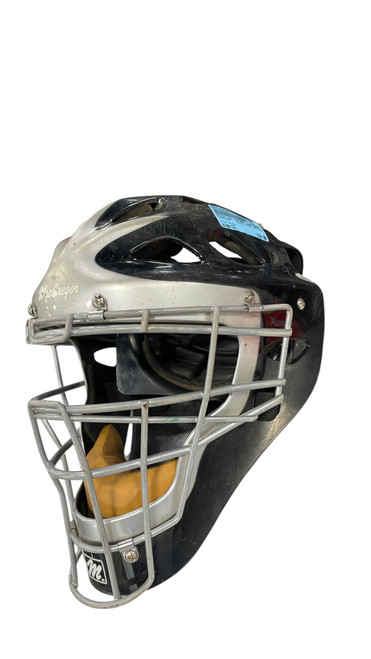 Vist Large View of Product Image Which is Used MacGregor HELMET AND MASK Catchers Helmet w/Mask Black LG
