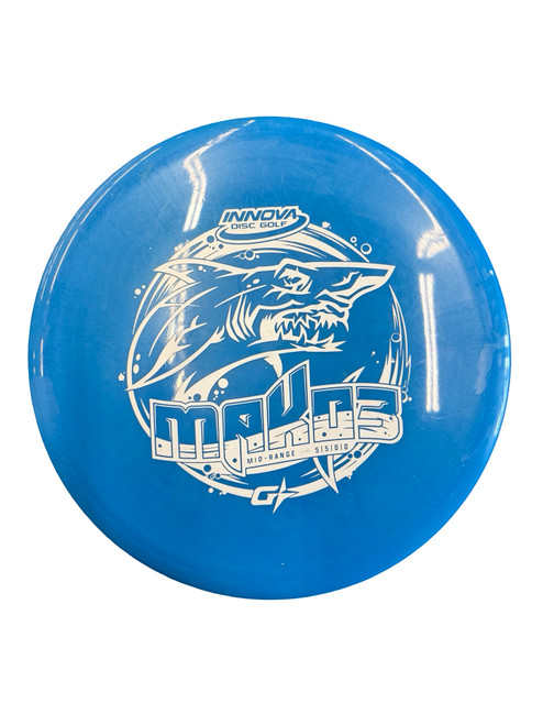 Vist Large View of Product Image Which is Used Innova Star Mako 3 Disc Golf Mid Range Royal Blue