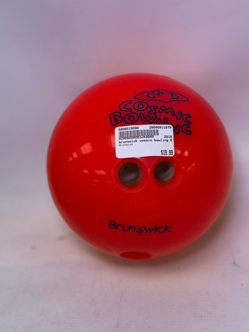 Vist Large View of Product Image Which is Used Brunswick Cosmic Bowling Rhino ball