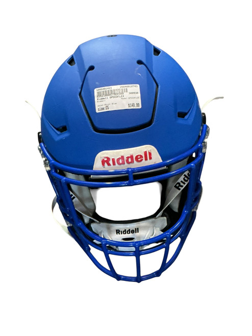 Vist Large View of Product Image Which is Used Riddell SPEEDFLEX FB Helmet Royal Blue One Size
