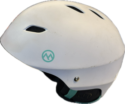 Vist Large View of Product Image Which is Used Snowsport Helmet Adult White MD