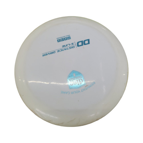 Vist Large View of Product Image Which is Used Discmania DD SL Disc Golf Driver White