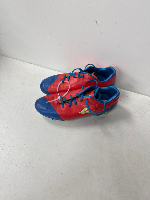 Vist Large View of Product Image Which is Used Eletto CLEAT Soccer Cleats Red Junior 05