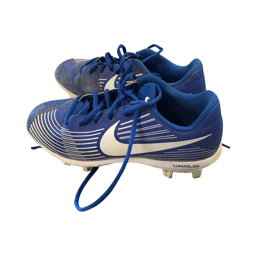 Vist Large View of Product Image Which is Used Nike NIKE LUNAELON BB/SB Cleats Royal Blue Senior 7
