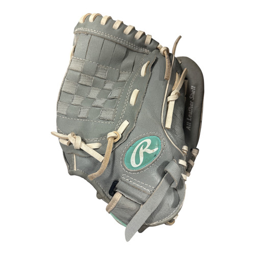 Vist Large View of Product Image Which is Used Rawlings SURE CATCH BB/SB First Base RH Throw Grey 11"
