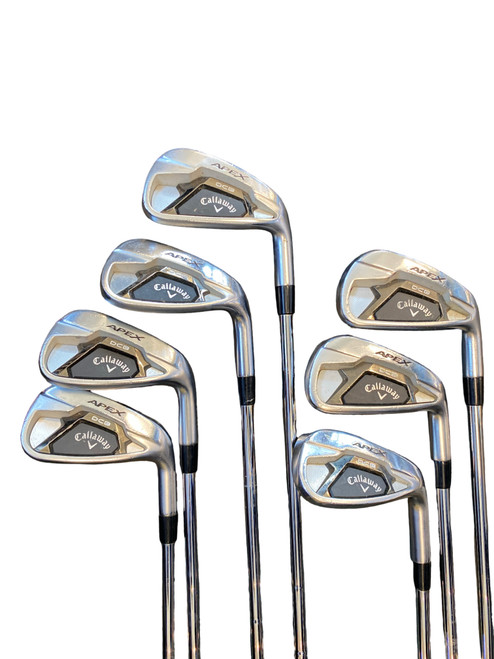 Vist Large View of Product Image Which is Used Callaway APEX DCB Mens Iron Set RH 5I-GW/AW