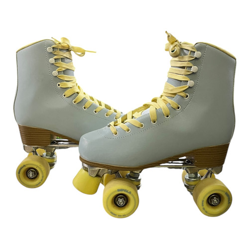 Vist Large View of Product Image Which is Used Impala QUAD SKATES Senior Roller Quad Skates Carolina Blue Senior 7