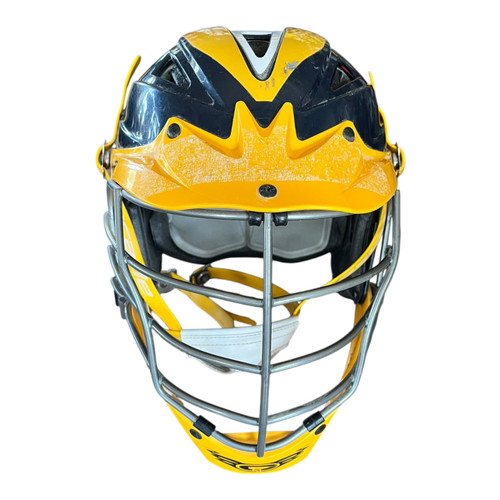 Vist Large View of Product Image Which is Used Cascade CPV-R Lacrosse Helmet Yellow M/L