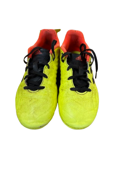 Vist Large View of Product Image Which is Used Adidas Soccer Cleats Kelly green Junior 03