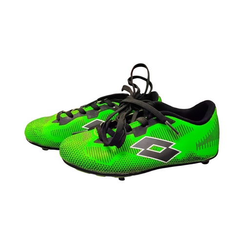 Vist Large View of Product Image Which is Used Lotto Soccer Cleats Green Youth 12.0
