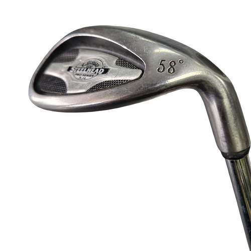 Vist Large View of Product Image Which is Used Callaway STEELHEAD X14 LOB WEDGE Golf Wedge Mens RH Lob Wedge