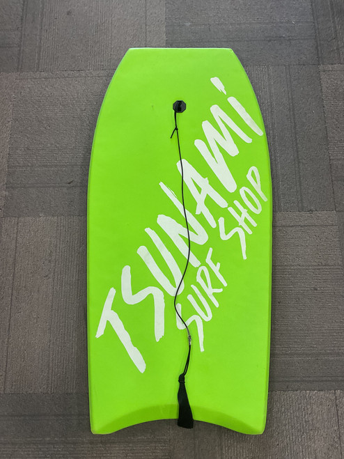 Vist Large View of Product Image Which is Used TSUNAMI SURF SHOP Body Board Green 45"