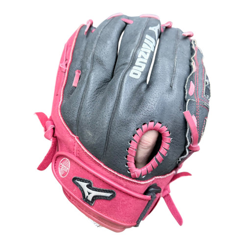 Vist Large View of Product Image Which is Used Mizuno SHADOW BB/SB Glove RH Throw Black 12 1/2"