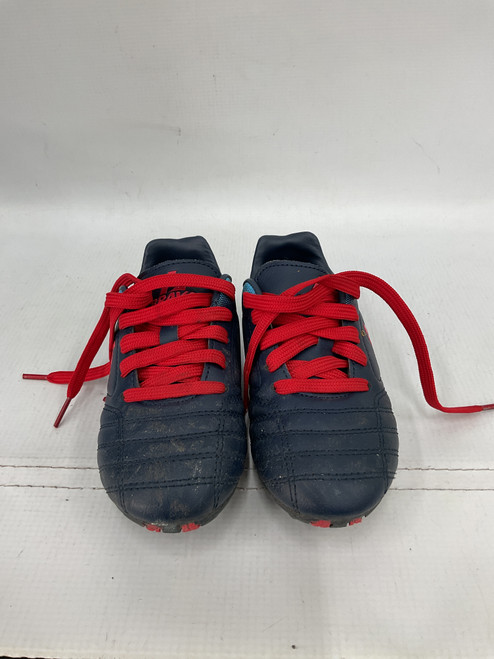 Vist Large View of Product Image Which is Used Brava Soccer Cleats Navy Blue Youth 10.0