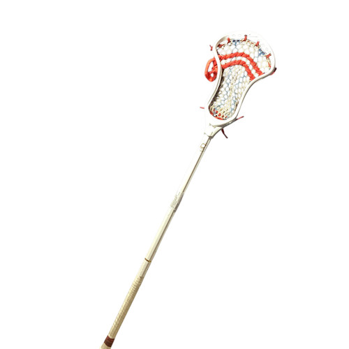 Vist Large View of Product Image Which is Used ECD LACROSSE Men Atk/Mid Complete Stick White