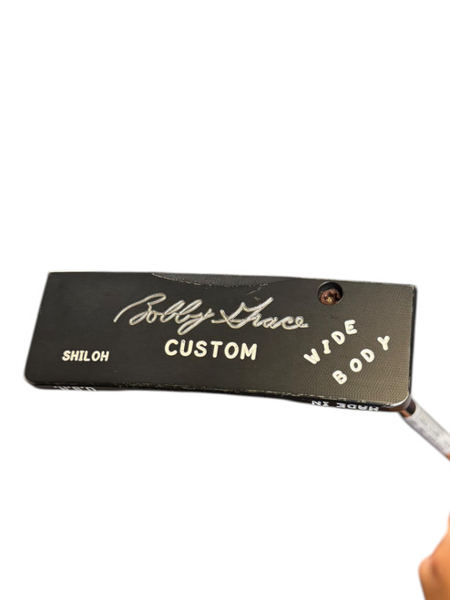 Vist Large View of Product Image Which is Used BOBBY GRACE CUSTOM SHILOH WIDE BODY Short Slant Mens Putter RH