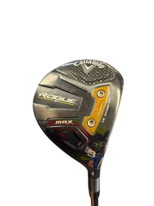 Vist Large View of Product Image Which is Used Callaway ROGUE ST MAX Mens Fairway Wood RH 3 Wood