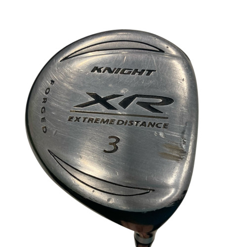 Vist Large View of Product Image Which is Used Knight XR EXTREME DISTANCE FORGED Mens RH 3 Wood Stiff Flex Graphite