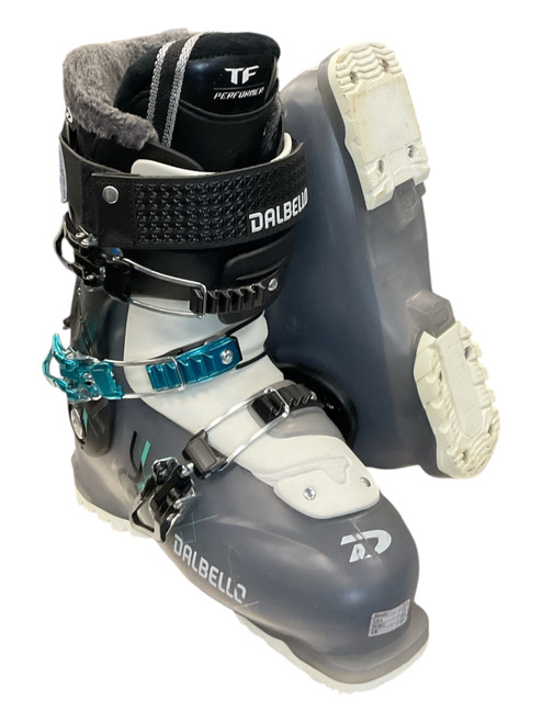 Vist Large View of Product Image Which is Used Dalbello KYRA 85 Womens DH Ski Boot Black 255 MP - M07.5 - W08.5