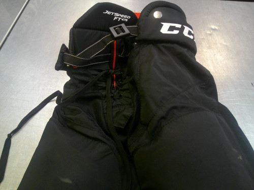 Vist Large View of Product Image Which is Used CCM JETSPEED FT475 Junior Pant Black SM