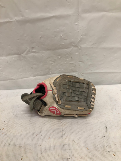 Vist Large View of Product Image Which is Used Rawlings FP105GW BB/SB Glove RH Throw Grey 10 1/2"