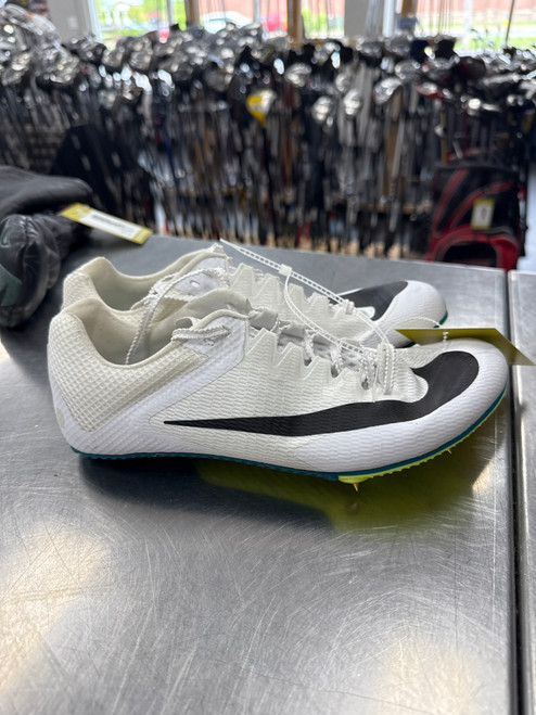 Vist Large View of Product Image Which is Used Nike RIVAL SPRINT Track & Field Cleats Adult White Senior 7.5