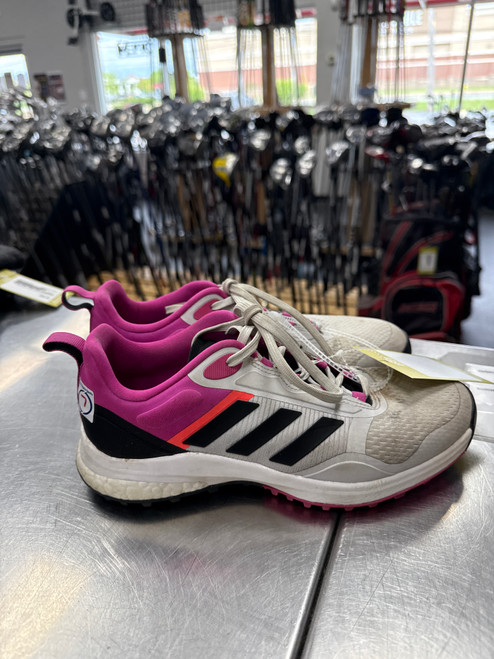 Vist Large View of Product Image Which is Used Adidas BOOST Womens Golf Shoes None Senior 7