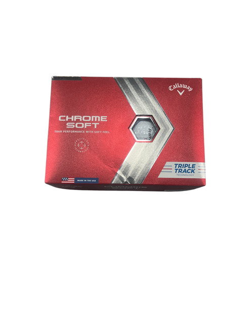 Vist Large View of Product Image Which is Used Callaway CHROME SOFT 12 Pack - Golf Balls