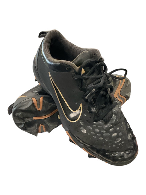 Vist Large View of Product Image Which is Used Nike FASTFLEX BB/SB Cleats Black Senior 7.5
