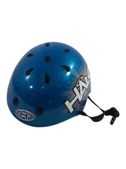 Vist Large View of Product Image Which is Used HALO BIKE HELMET Bike Helmet Royal Blue One Size