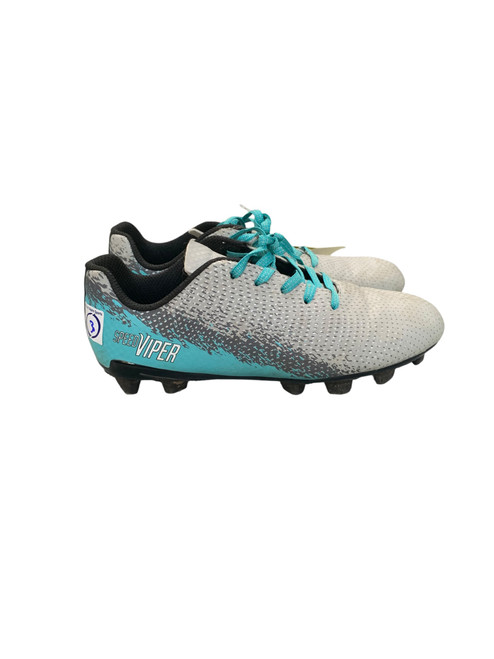 Vist Large View of Product Image Which is Used Dsg Soccer Cleats Grey Junior 03
