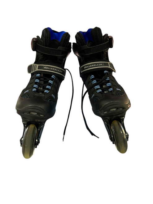 Vist Large View of Product Image Which is Used Rollerblade PRO 03 Senior Rec Fitness Skates Black Senior 9