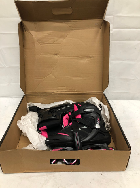 Vist Large View of Product Image Which is Used Bladerunner ADVANTAGE PRO XT WOMENS Senior Roller Quad Skates Black Senior 10