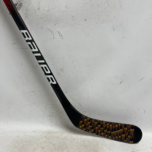 Vist Large View of Product Image Which is Used Bauer VAPOR X3 Junior One Piece Left White/Black/Red 50 Flex