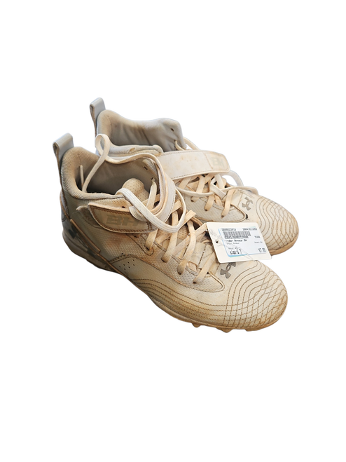 Vist Large View of Product Image Which is Used Under Armour BH BB/SB Cleats White Senior 7