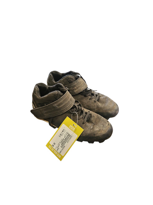 Vist Large View of Product Image Which is Used Rawlings BASEBALL CLEATS BB/SB Cleats Black Junior 04.5