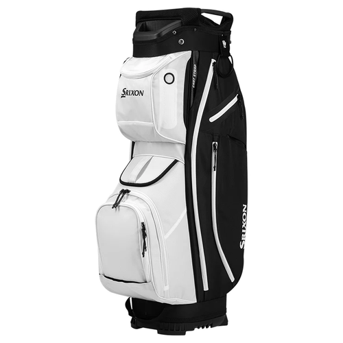 Vist Large View of Product Image Which is New Srixon S3 Signature Series Golf Cart Bag- White/Black