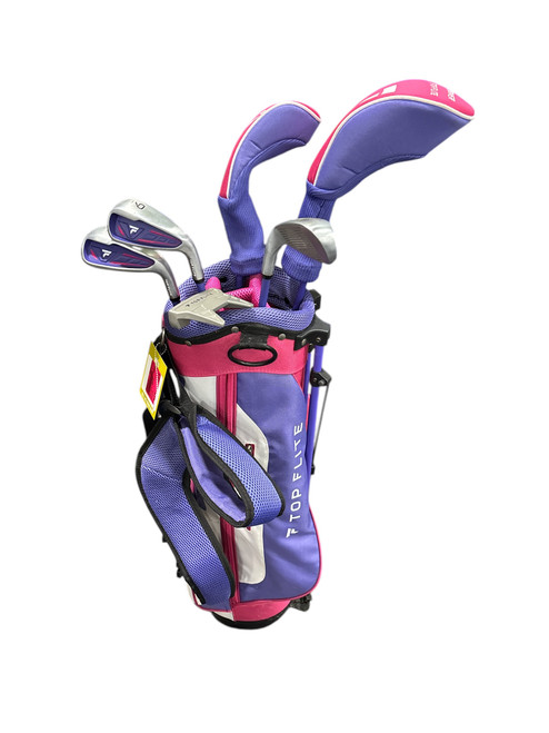 Vist Large View of Product Image Which is Used Top Flite JUNIOR Jr Club Set RH 6 Piece