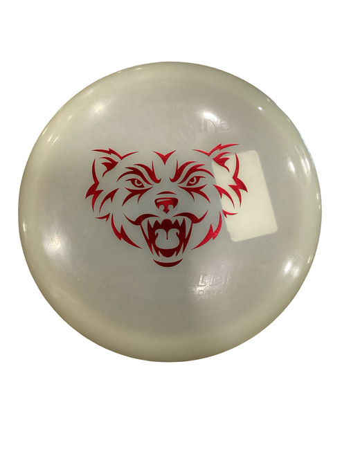 Vist Large View of Product Image Which is Used WOLVERINE Disc Golf Mid Range White