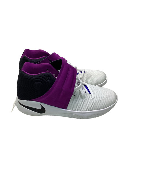Vist Large View of Product Image Which is Used Nike Basketball Shoes Y White Junior 05.5