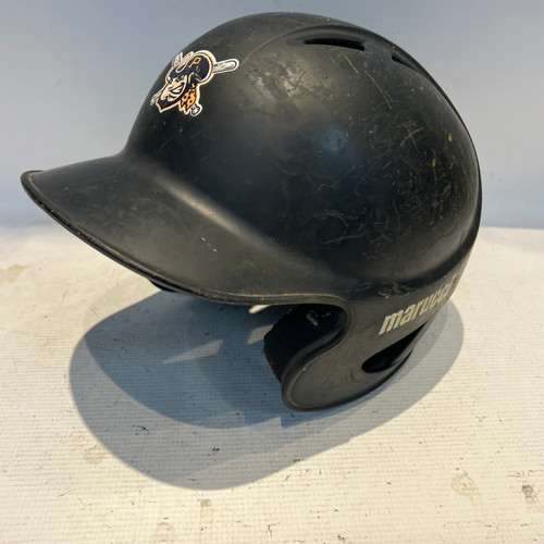 Vist Large View of Product Image Which is Used Marucci BLACK Batting Helmet No Mask Black XS