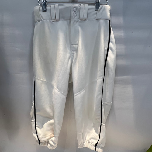 Vist Large View of Product Image Which is Used Alleson WHITE BLACK PINSTRIPE KNICKERS BB/SB Pant Mens White SM