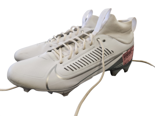 Vist Large View of Product Image Which is Used Nike Adult FB Cleats White Senior 13