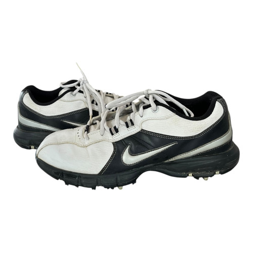 Vist Large View of Product Image Which is Used Nike Mens Golf Shoes White Senior 8.5